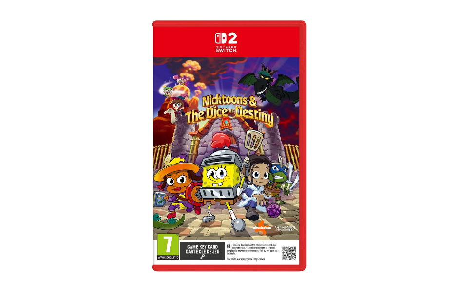Nicktoons & The Dice of Destiny (Game Key Card) EUR